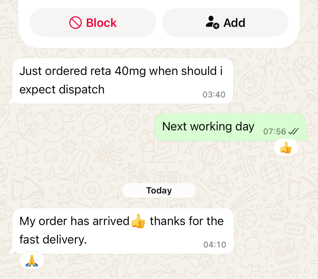 Customer review screenshot 8