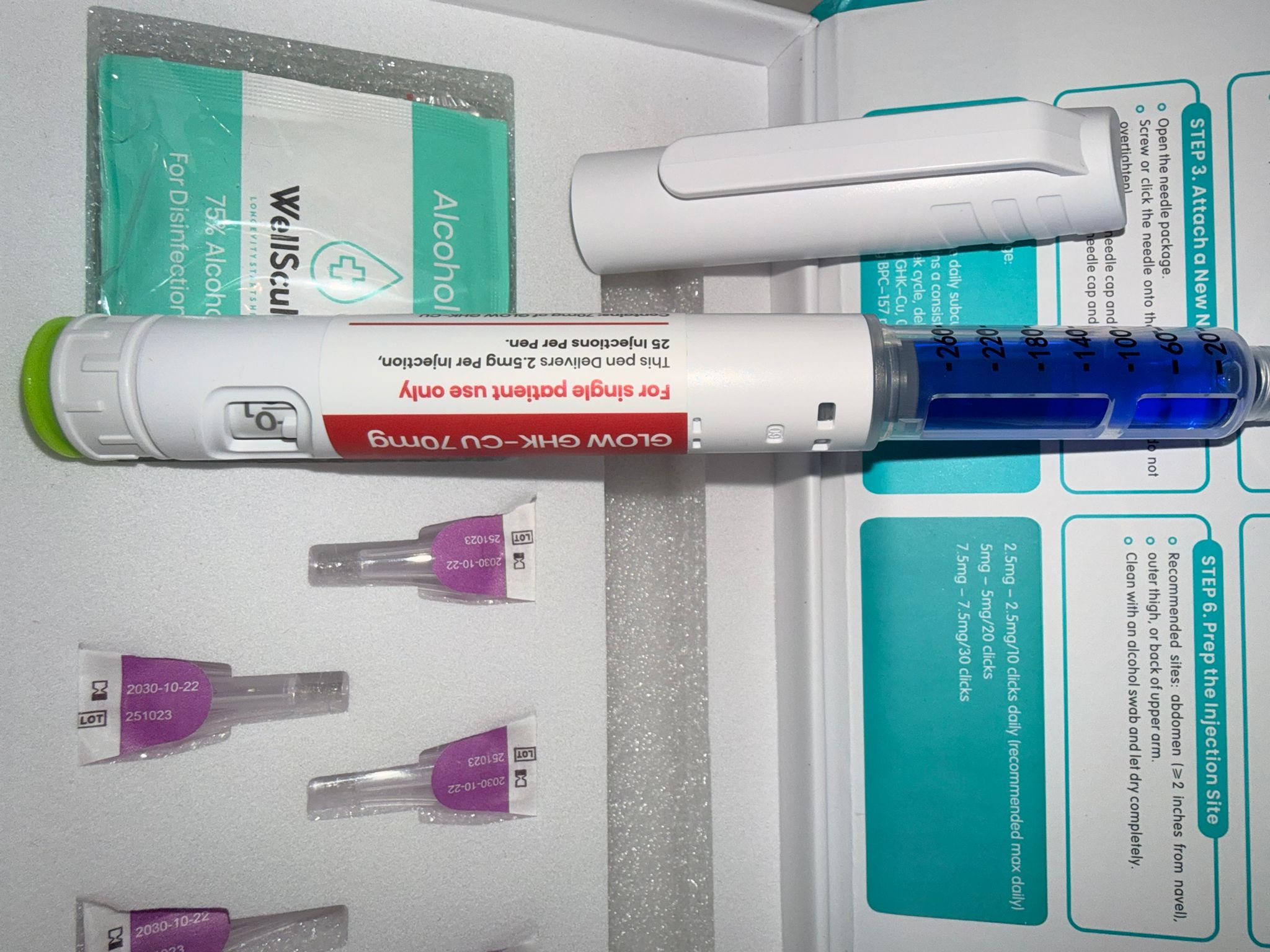 70mg Glow Pen (WellSculpt) - Image 3
